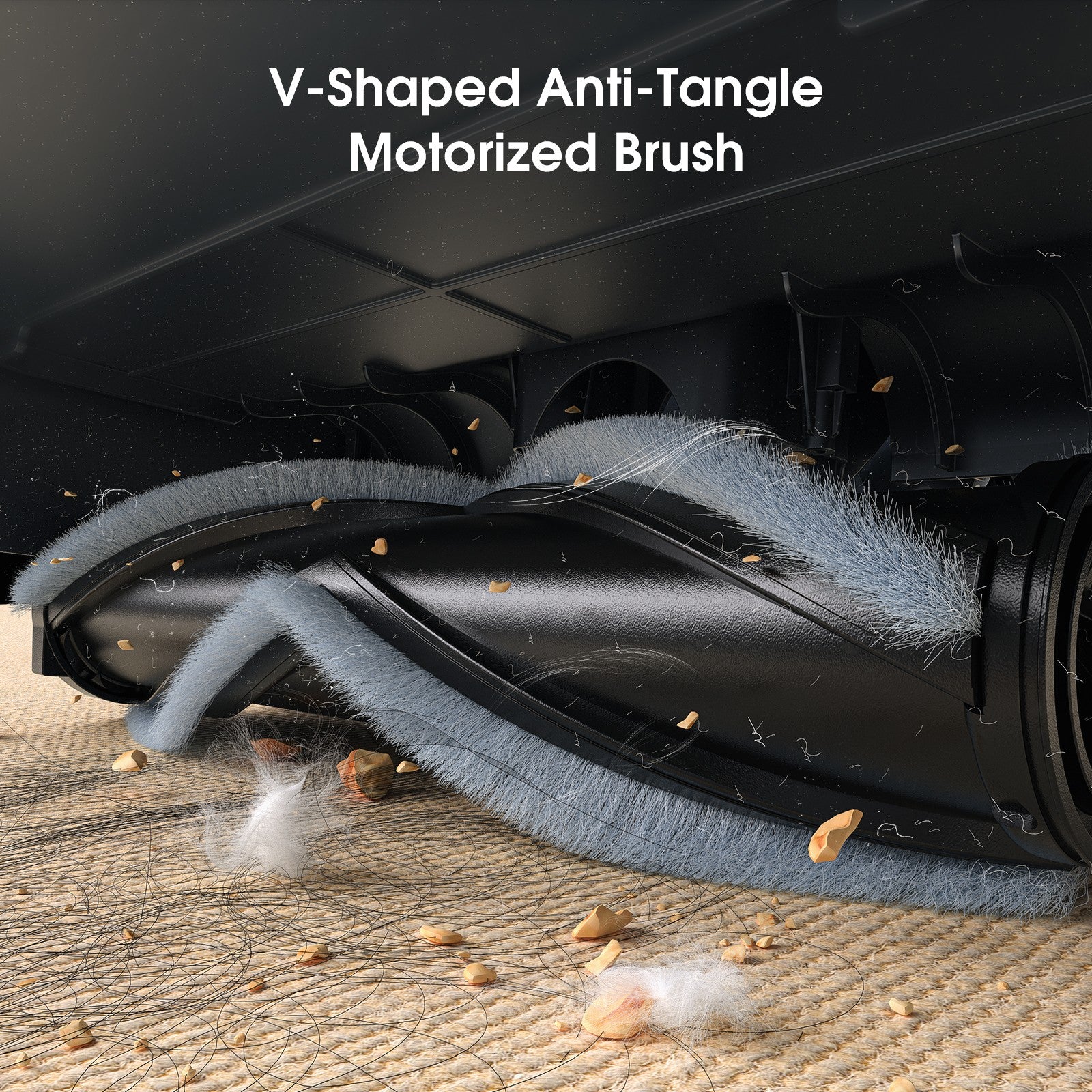 P2 Kabellos Staubsauger 45000Pa Akku Staubsauger Bis 45Min. Bodenstaubsaug