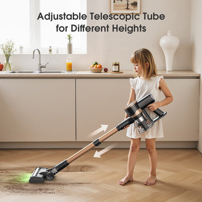 P2 Kabellos Staubsauger 45000Pa Akku Staubsauger Bis 45Min. Bodenstaubsaug